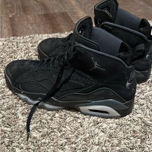 Nike Air Jordan 6 Retro Black with Grey Accents